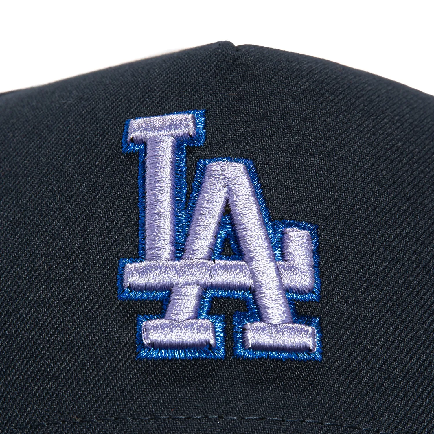 New Era 9Forty A-Frame Los Angeles Dodgers 50th Anniversary Stadium Patch Snapback Hat - Navy