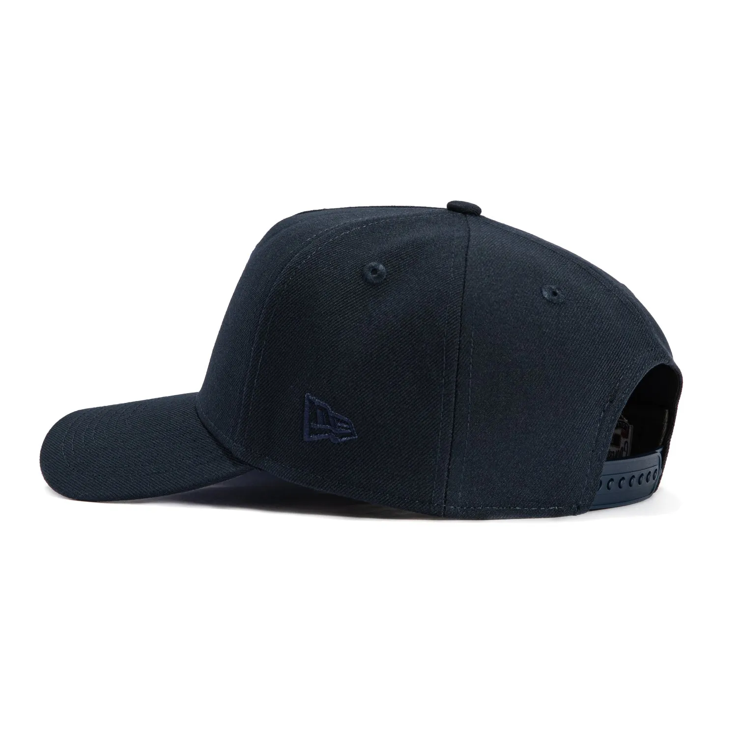New Era 9Forty A-Frame Los Angeles Dodgers 50th Anniversary Stadium Patch Snapback Hat - Navy