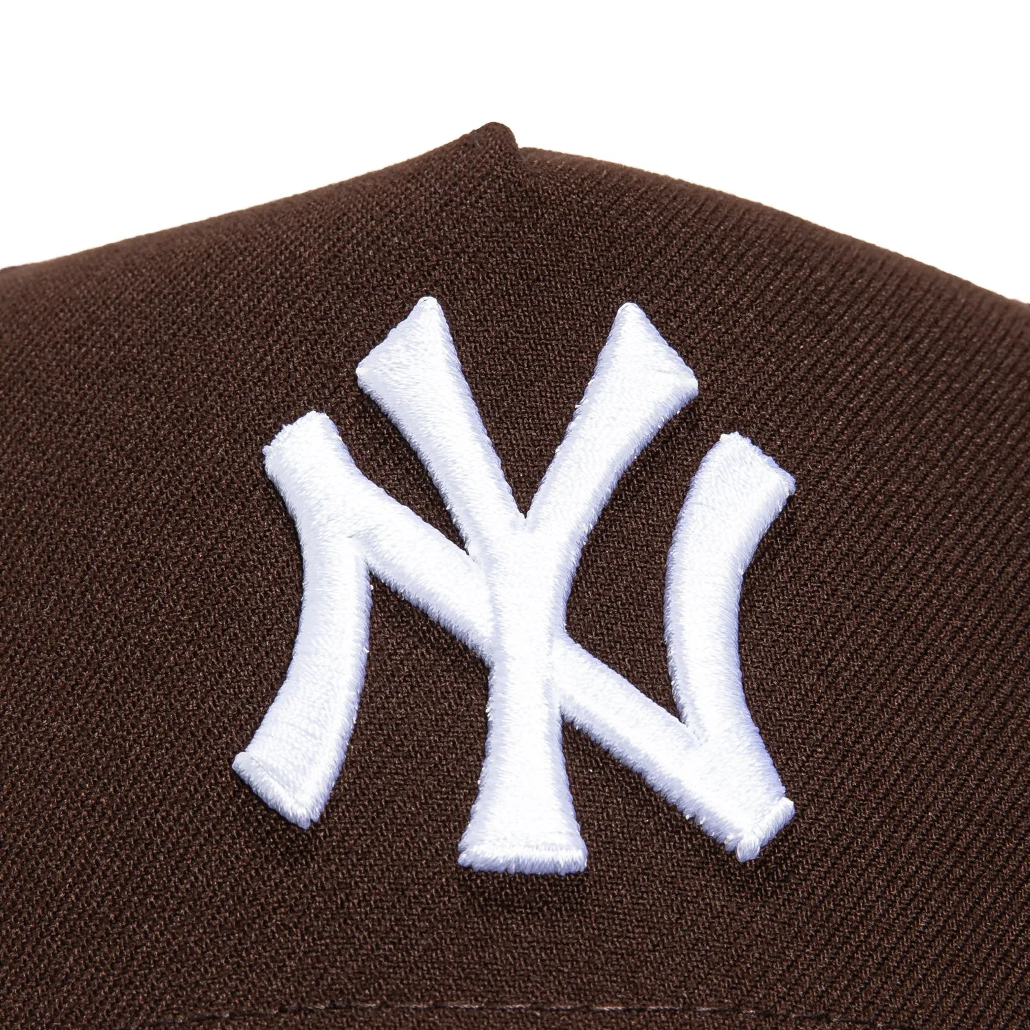 New Era 9Forty A-Frame New York Yankees 1996 World Series Patch Snapback Hat - Brown