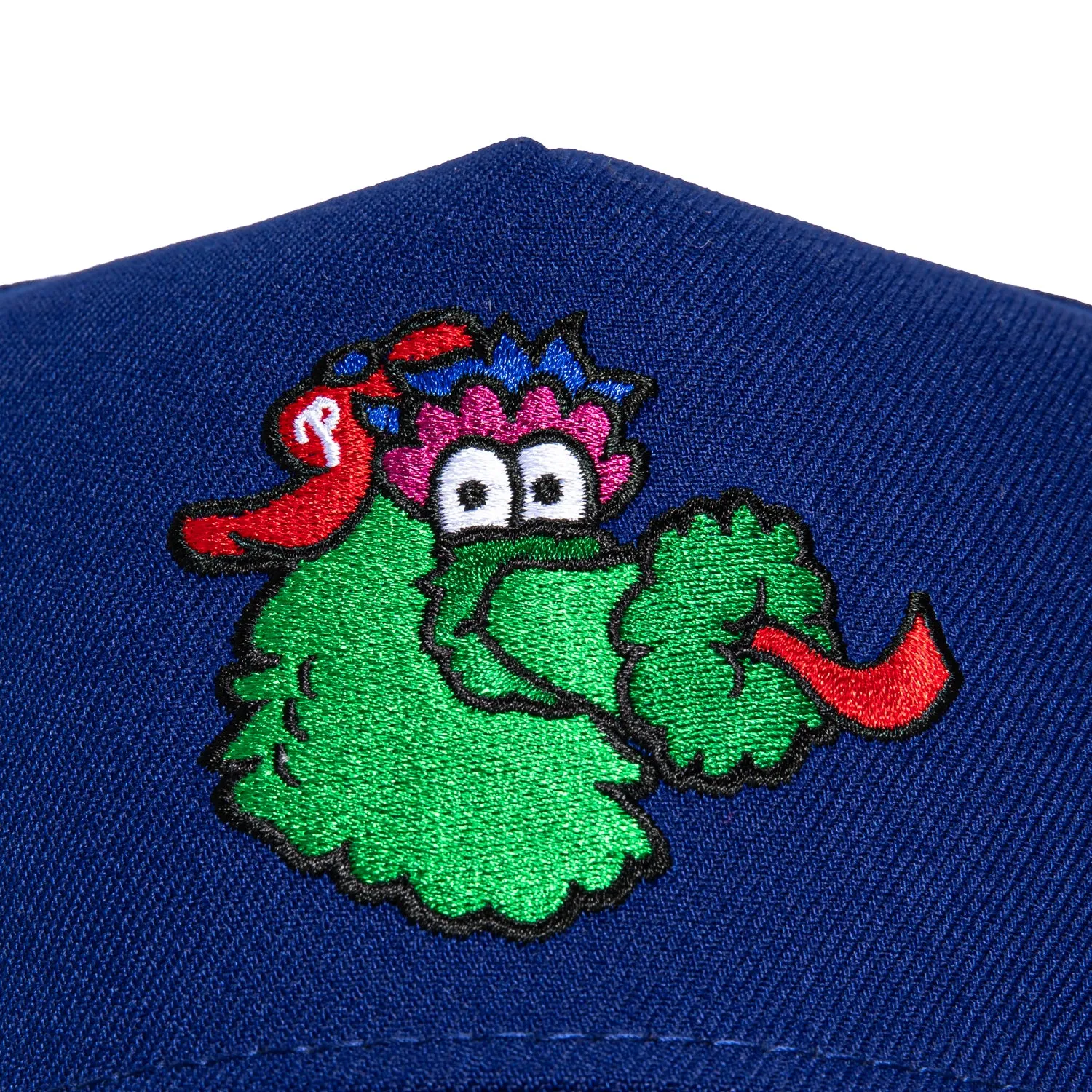 New Era 9Forty A-Frame Philadelphia Phillies Phillie Phanatic Snapback Hat - Royal