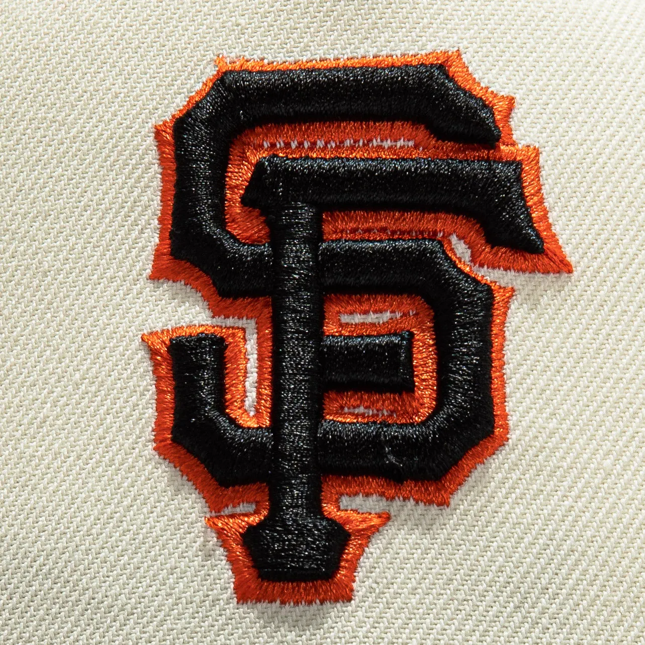 New Era 9Forty A-Frame White Dome San Francisco Giants 50th Anniversary Patch Snapback Hat - White, Black