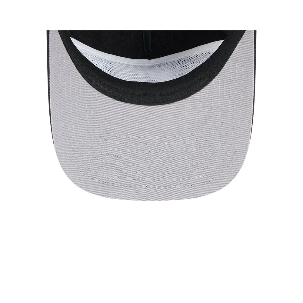 New Era Golfer Everyday Nylon Las Vegas Raiders Strapback Hat - Black