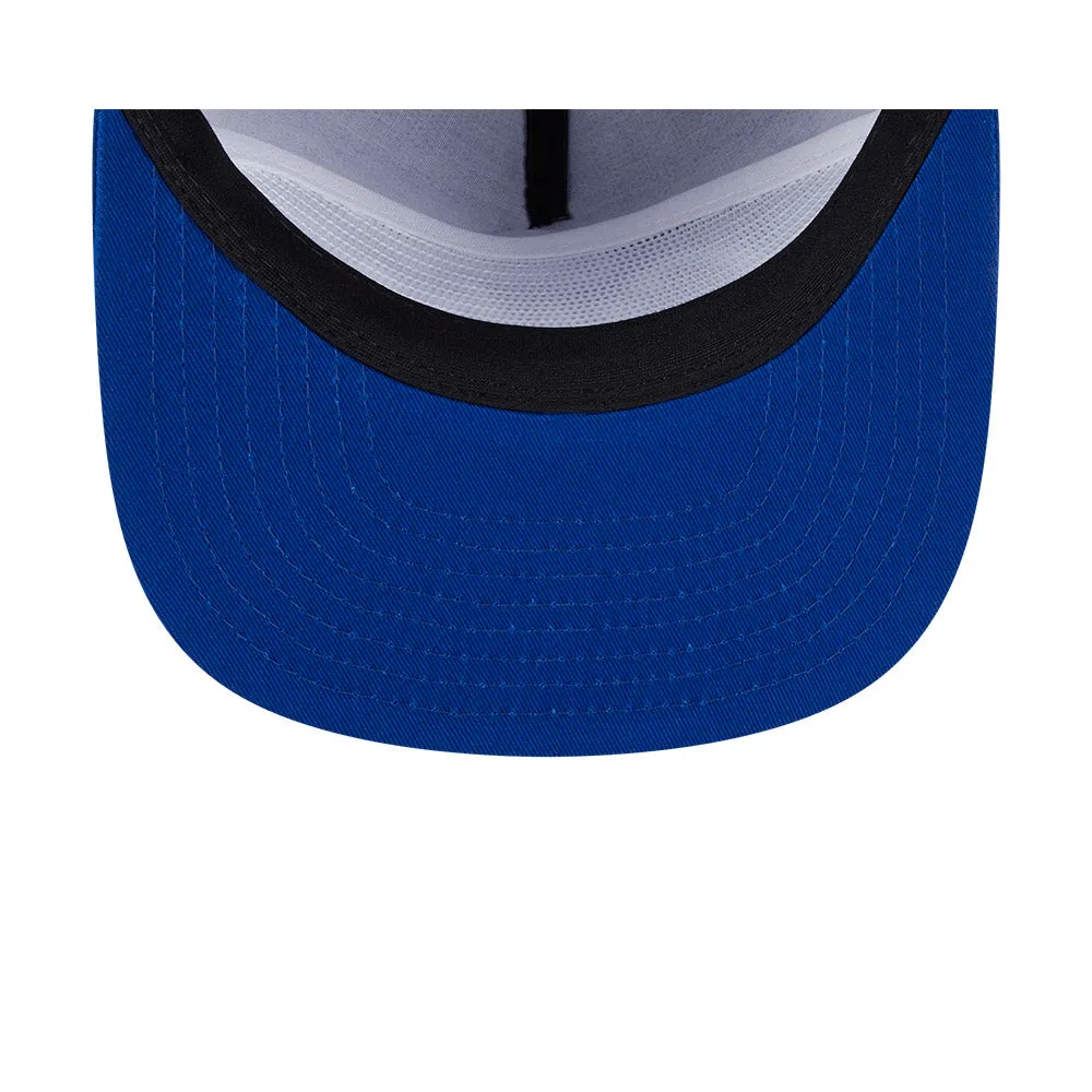 New Era Golfer Team Chain Stitch Chicago Cubs Logo Patch Snapback Hat - Royal