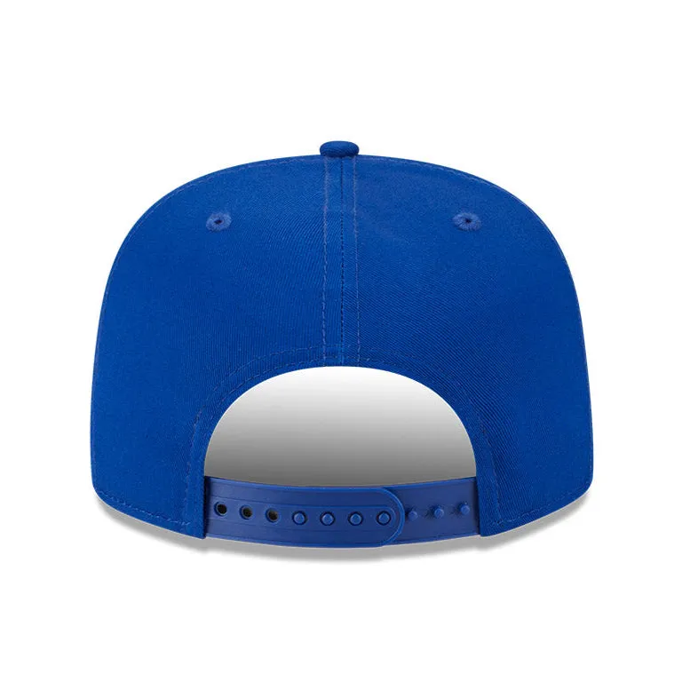 New Era Golfer Team Chain Stitch Chicago Cubs Logo Patch Snapback Hat - Royal