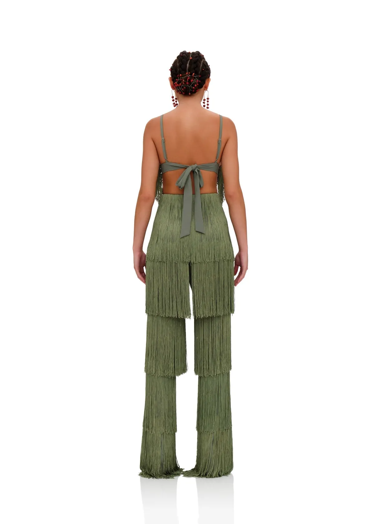 Obi Bralette Fringe Top