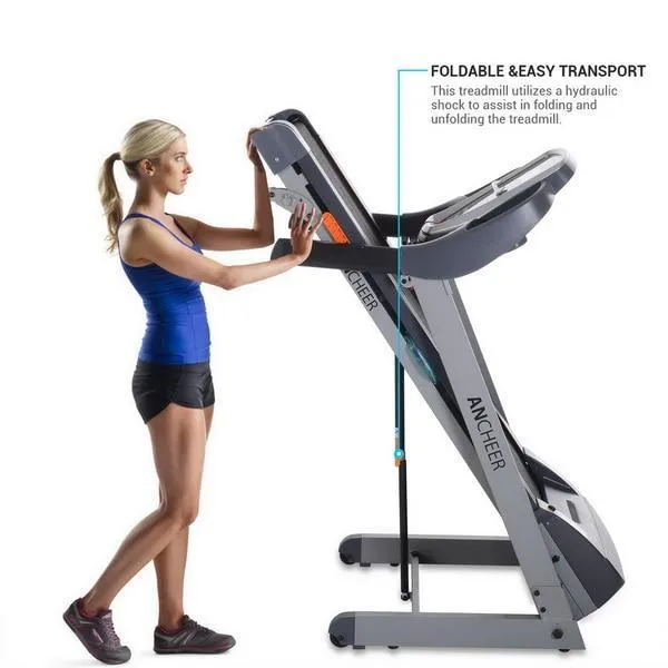 Olympia 3.0 HP DC 1.0-14 km/h Foldable Electric Treadmill