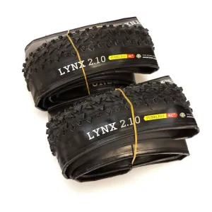 Onza Lynx Tubeless MTB Folding Tire - 26x2.1 Inch  Mountain Bike Tyre MTB XC