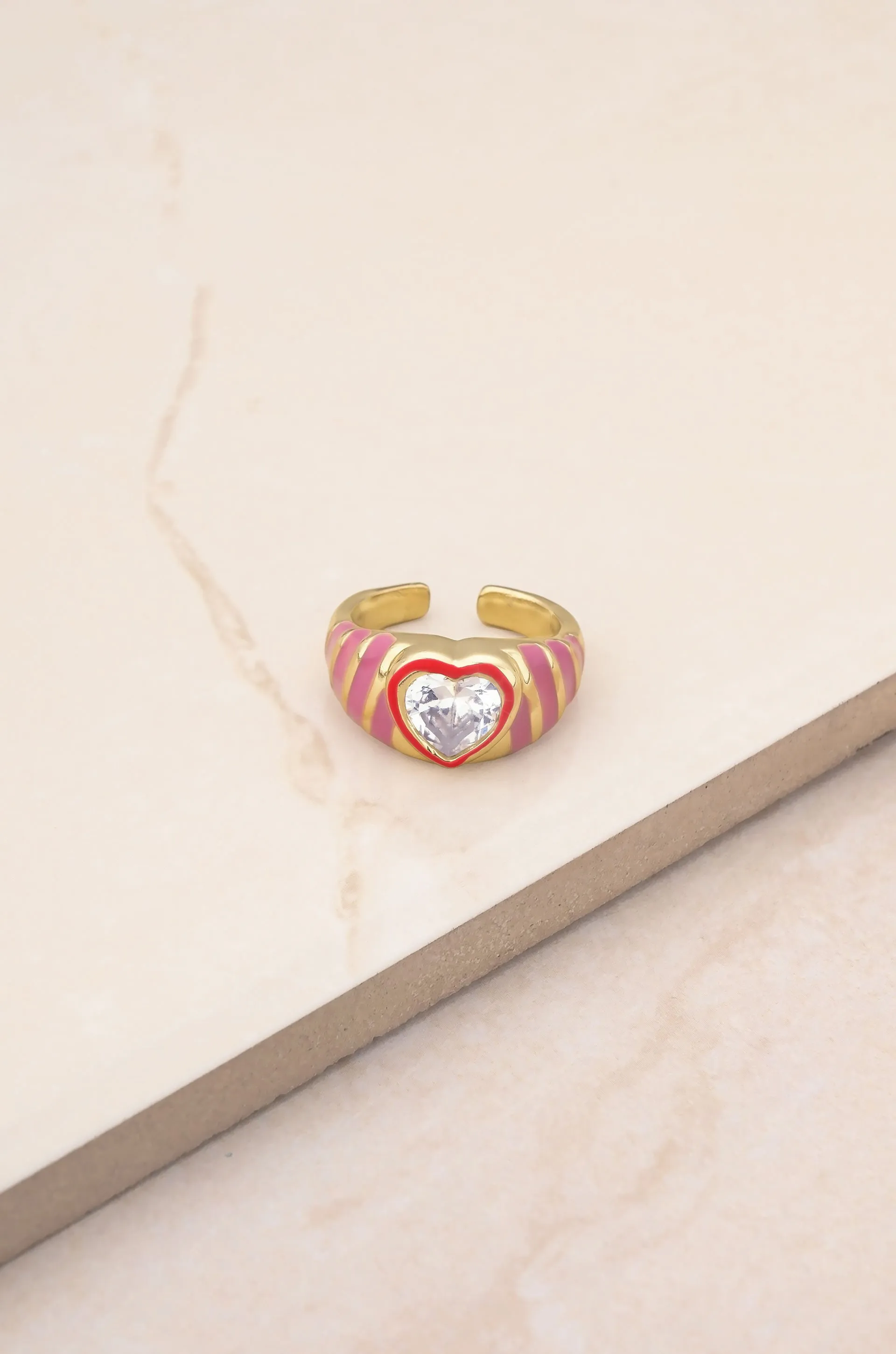 Open Hearts Club Ring