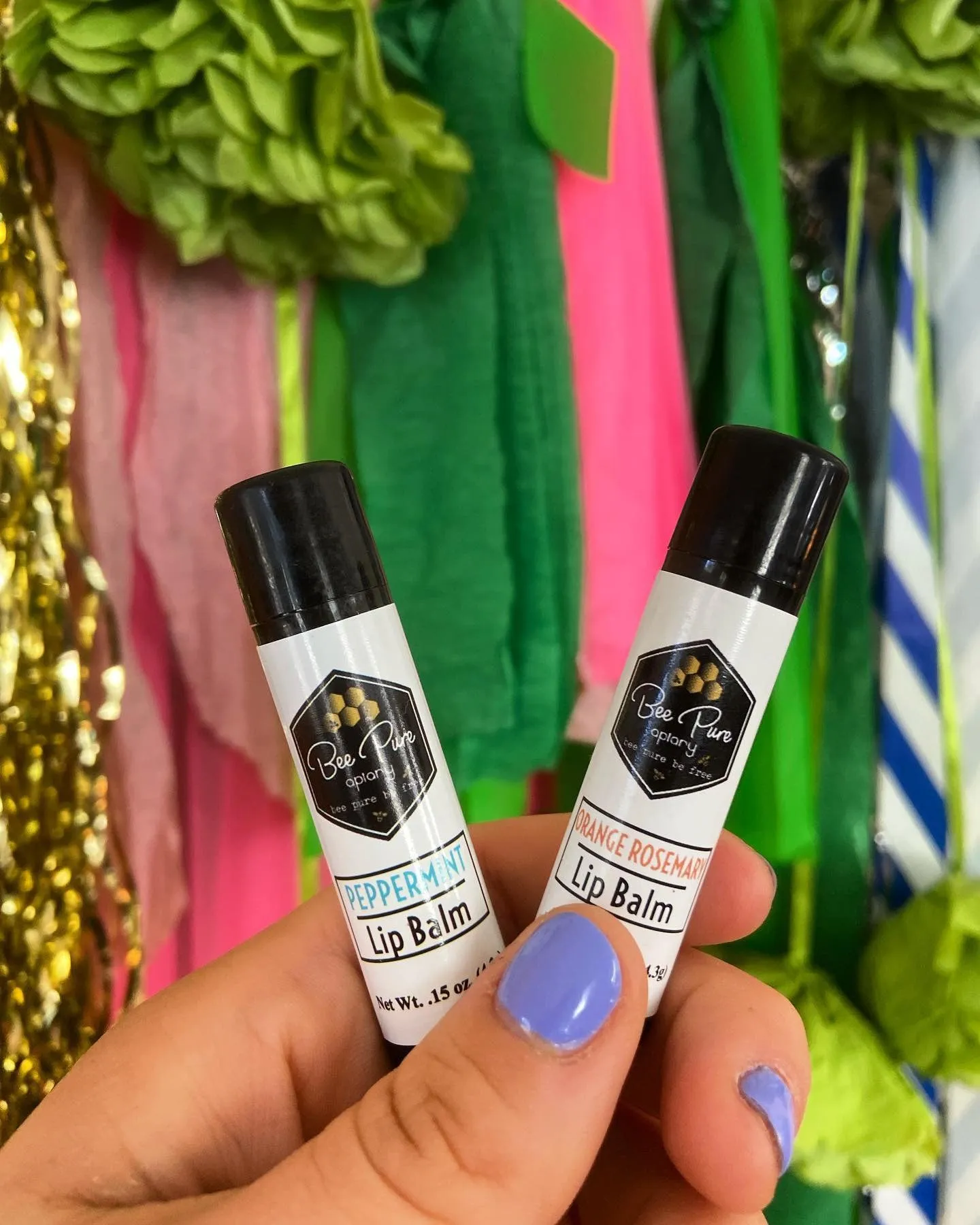 Orange Rosemary Lip Balm