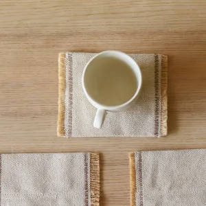 Organic Lifestyle Juco Fringe Coaster