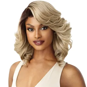 OUTRE SYNTHETIC HAIR LACE FRONT WIG 5" SWISS LACE L PART BRANDI