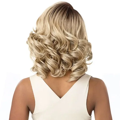 OUTRE SYNTHETIC HAIR LACE FRONT WIG 5" SWISS LACE L PART BRANDI
