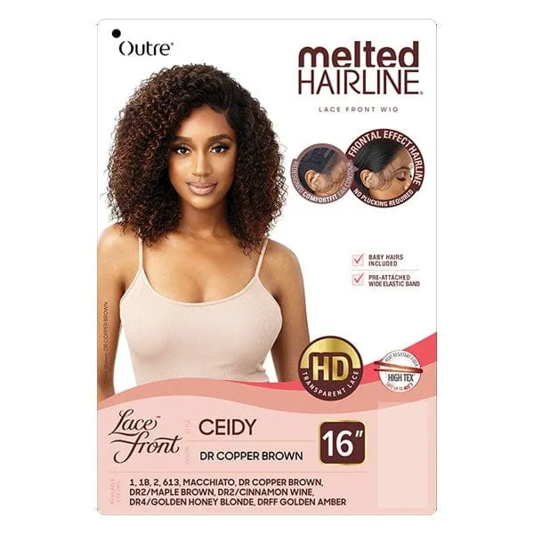 Outre Synthetic Melted Hairline HD Lace Front Wig - CEIDY