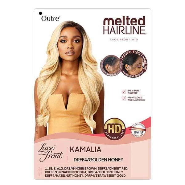 Outre Synthetic Melted Hairline HD Lace Front Wig - KAMALIA