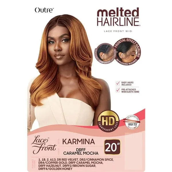 Outre Synthetic Melted Hairline HD Lace Front Wig - KARMINA
