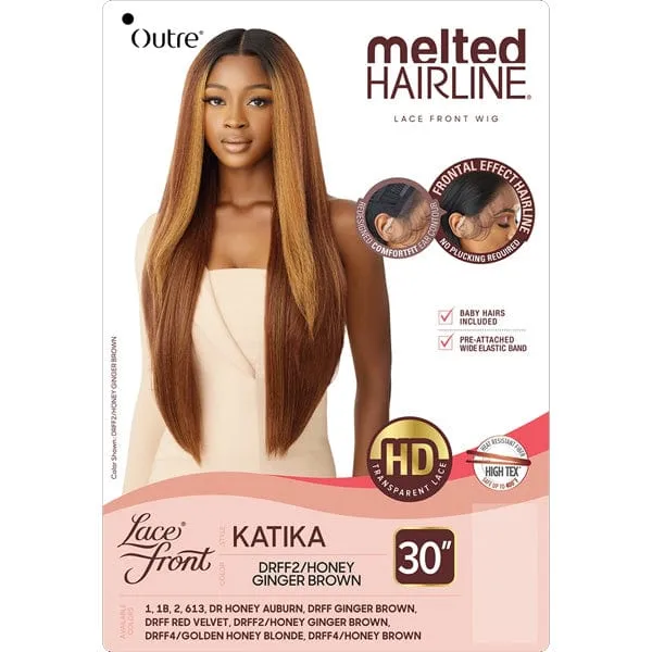 Outre Synthetic Melted Hairline HD Lace Front Wig - KATIKA