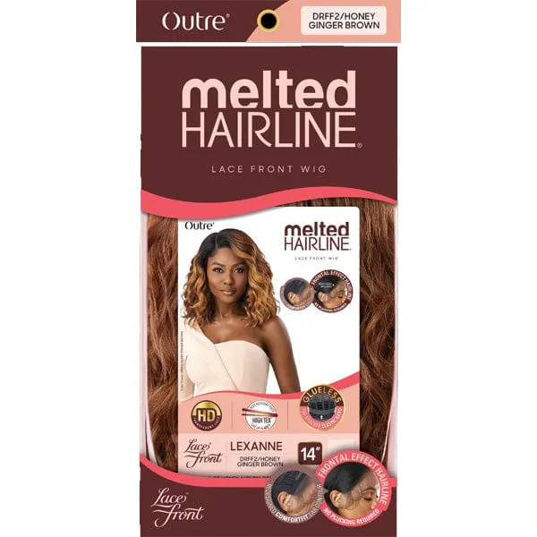 Outre Synthetic Melted Hairline HD Lace Front Wig - LEXANNE