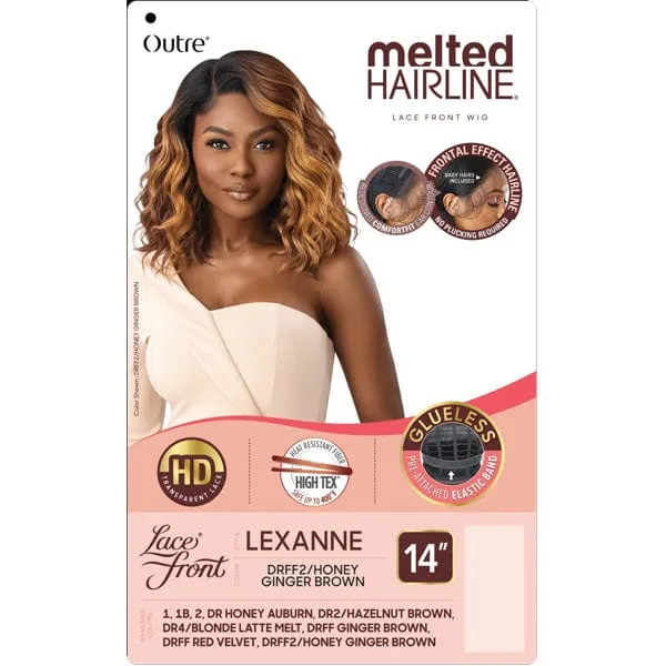 Outre Synthetic Melted Hairline HD Lace Front Wig - LEXANNE