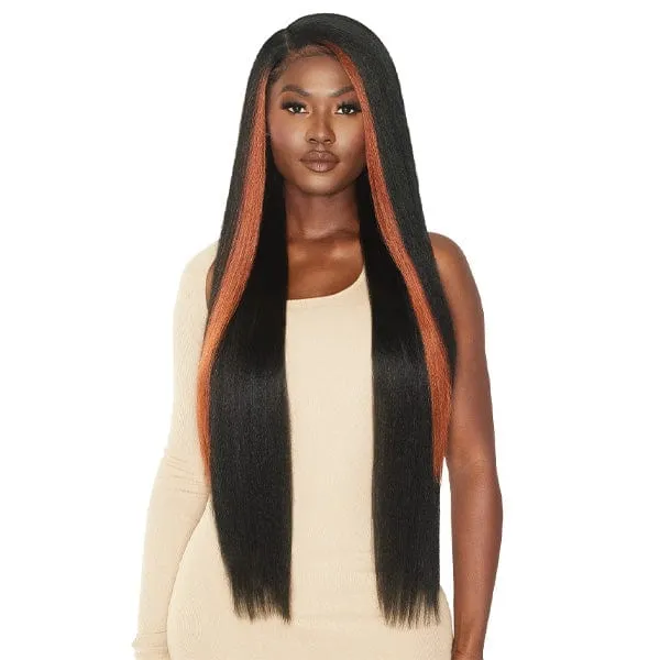 Outre Synthetic Melted Hairline HD Lace Front Wig - MAKEIDA