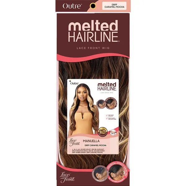 Outre Synthetic Melted Hairline HD Lace Front Wig - MANUELLA
