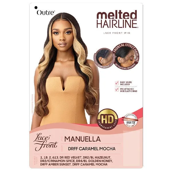 Outre Synthetic Melted Hairline HD Lace Front Wig - MANUELLA