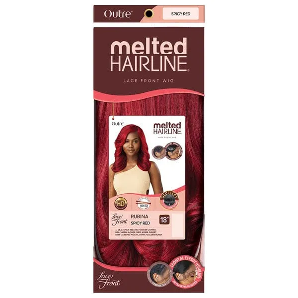 Outre Synthetic Melted Hairline HD Lace Front Wig - RUBINA