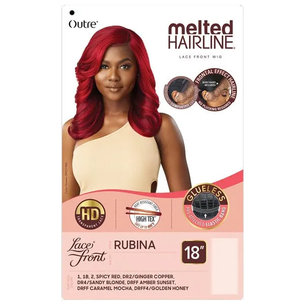 Outre Synthetic Melted Hairline HD Lace Front Wig - RUBINA