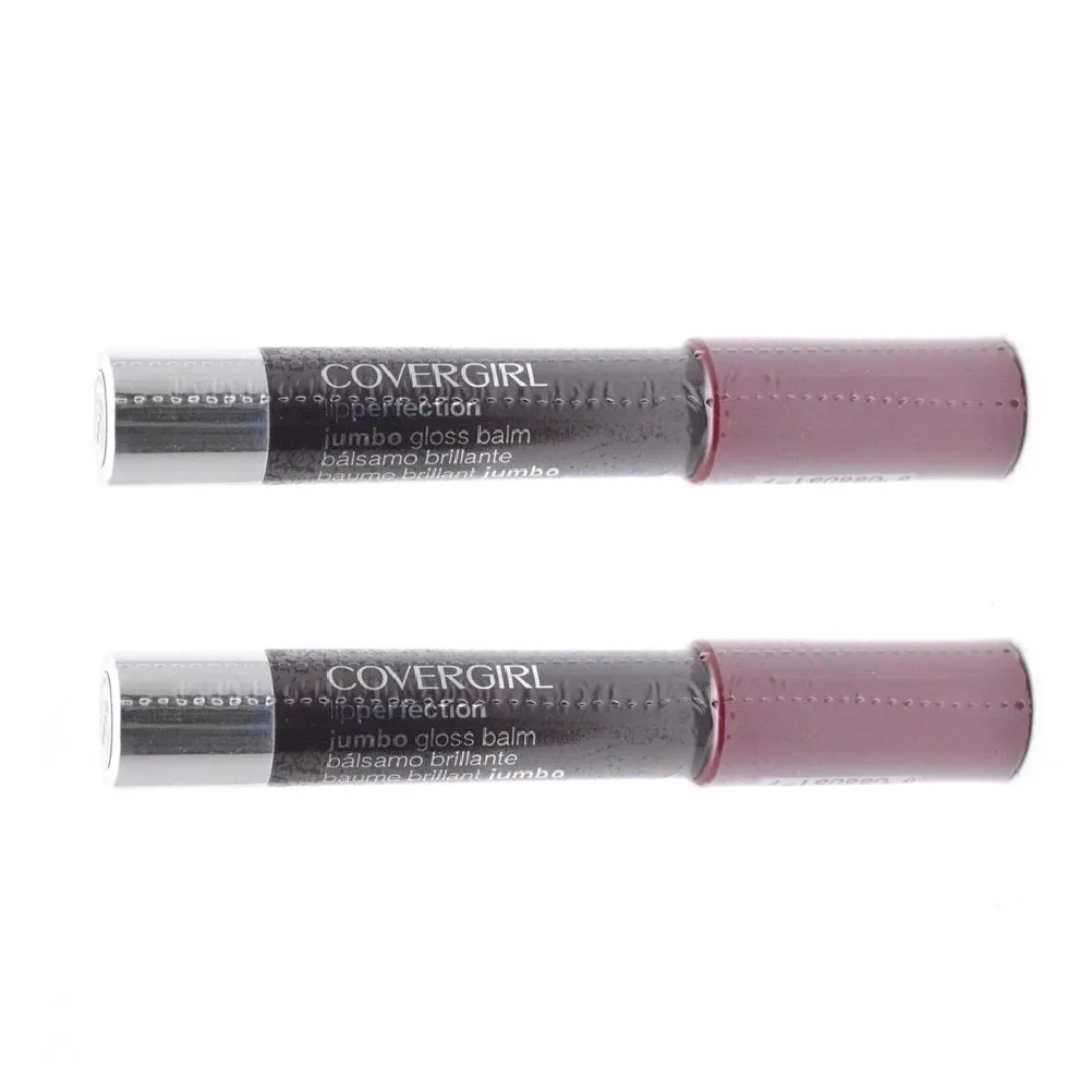 Pack of 2 Covergirl Lipperfection Jumbo Gloss Balm, Jam Twist 255