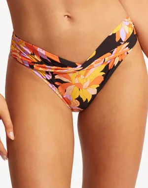 Palm Springs Twist Band Bikini Bottom