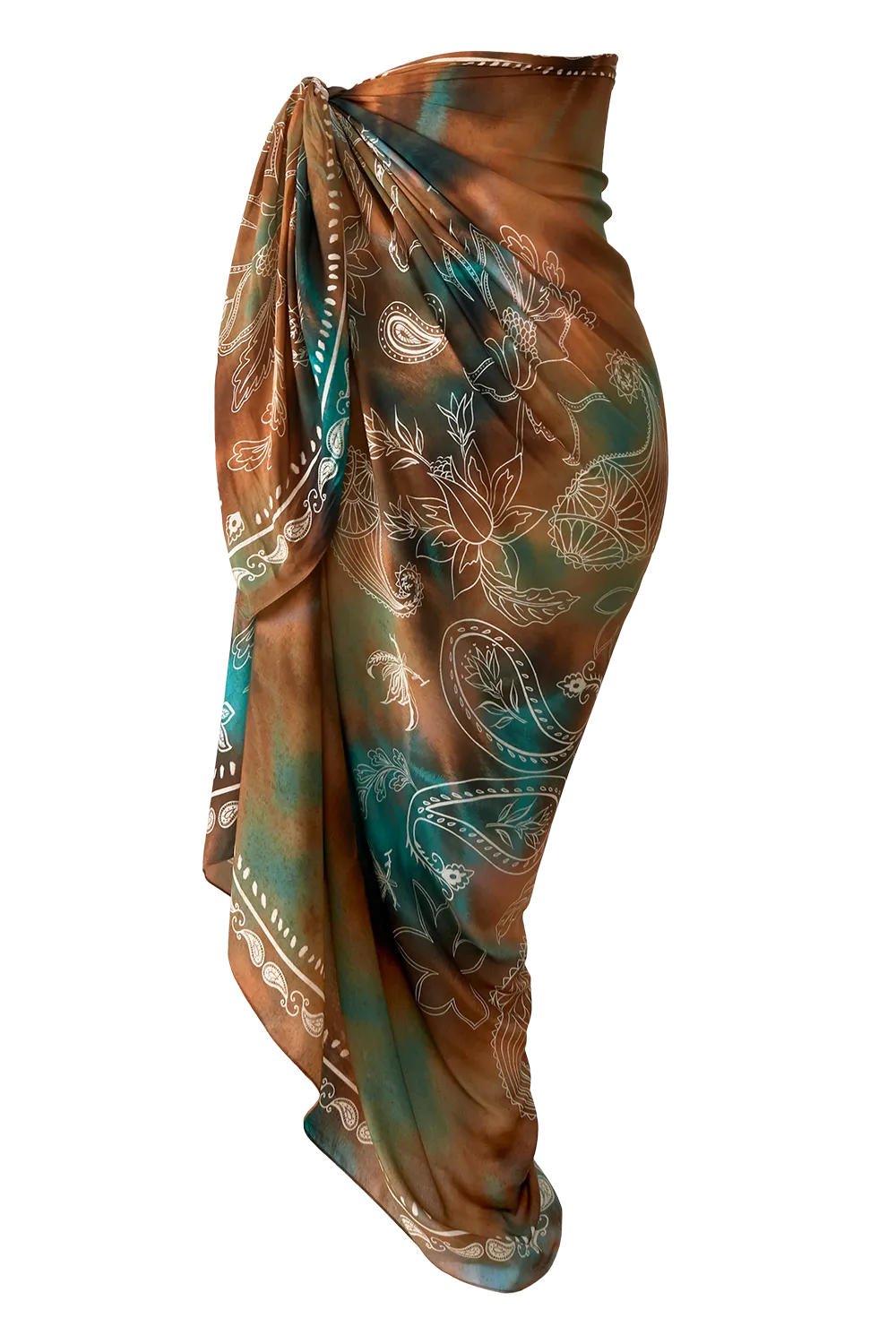 Panneau Tie-Dye em viscose | 130x200cm