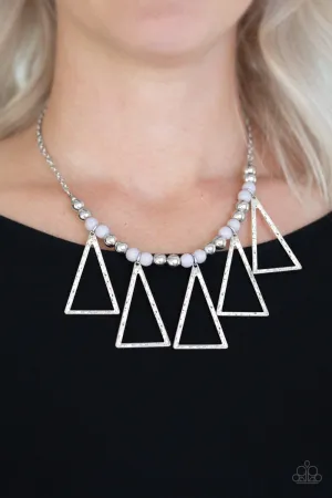 Paparazzi Accessories - Terra Nouveau - Silver Necklace