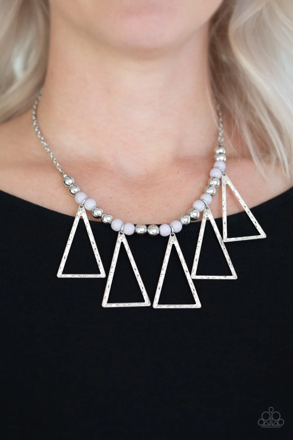 Paparazzi Accessories - Terra Nouveau - Silver Necklace
