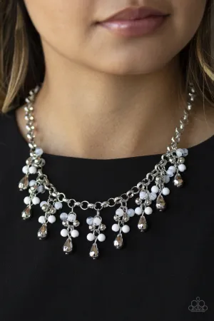 Paparazzi Accessories - Travelling Trendsetter - White Necklace