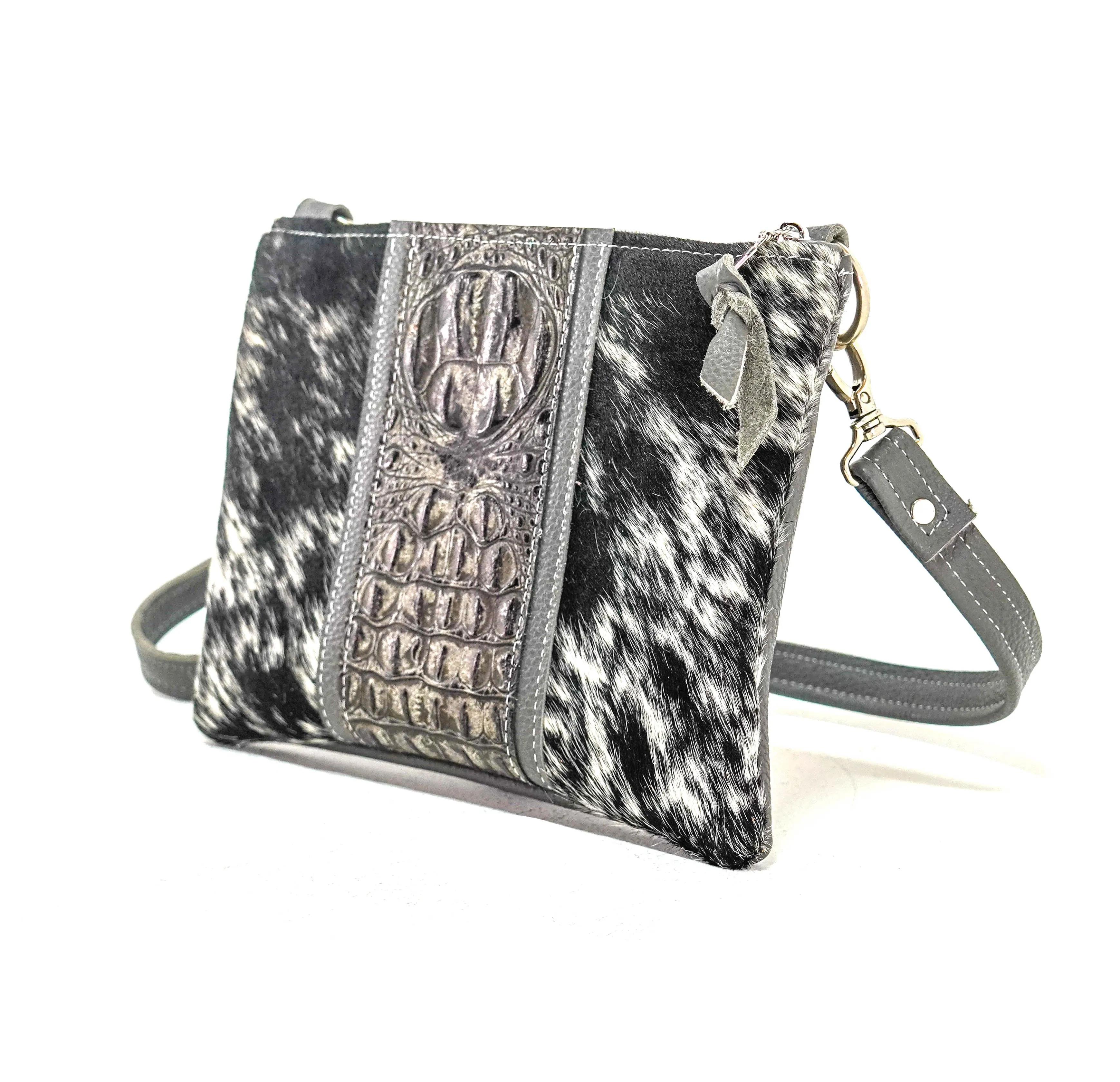 Patsy - Black & White w/ Smokeshow Croc