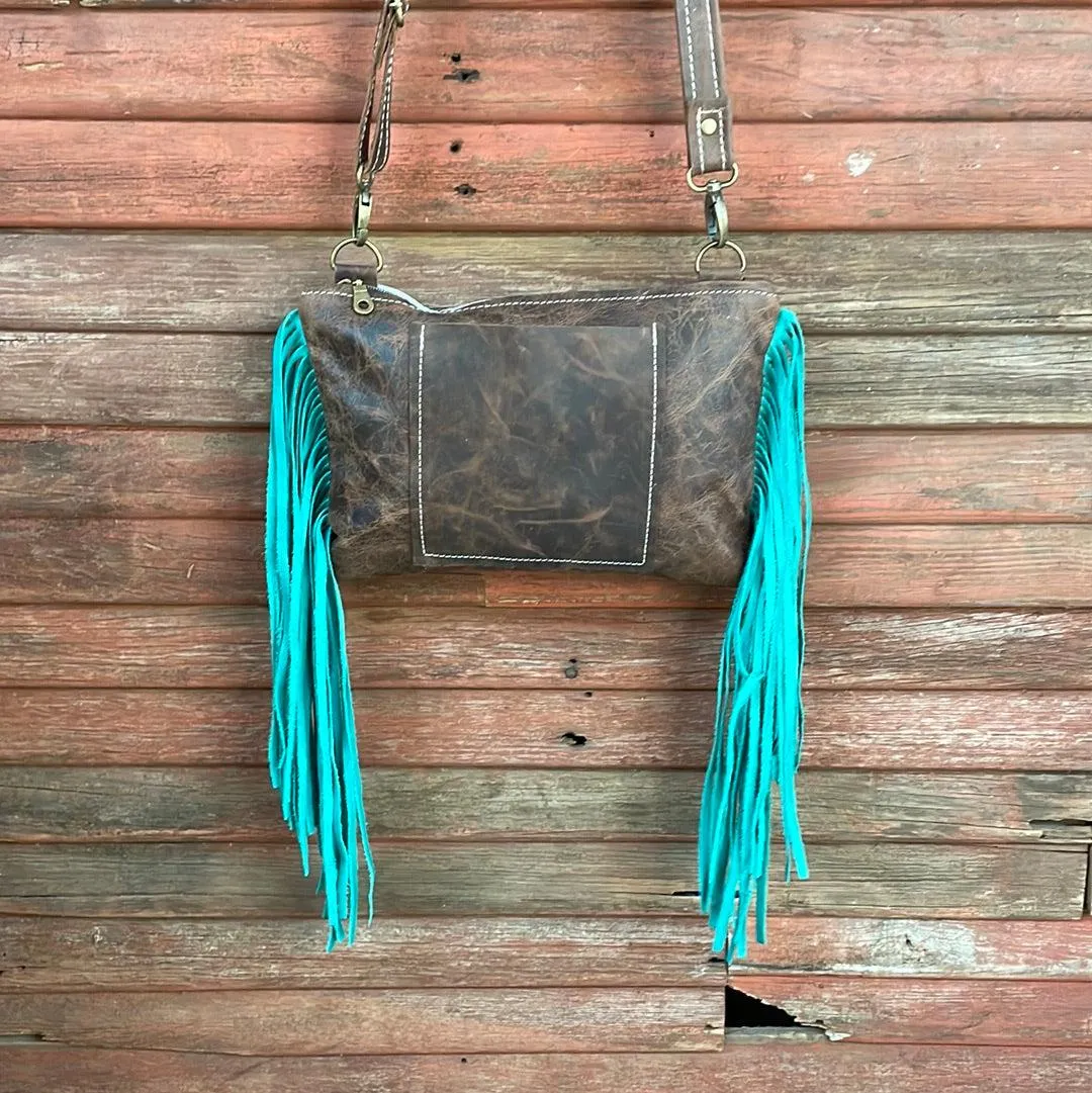 Patsy - Dark Brindle w/ Turquoise Brands