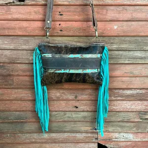 Patsy - Dark Brindle w/ Turquoise Brands