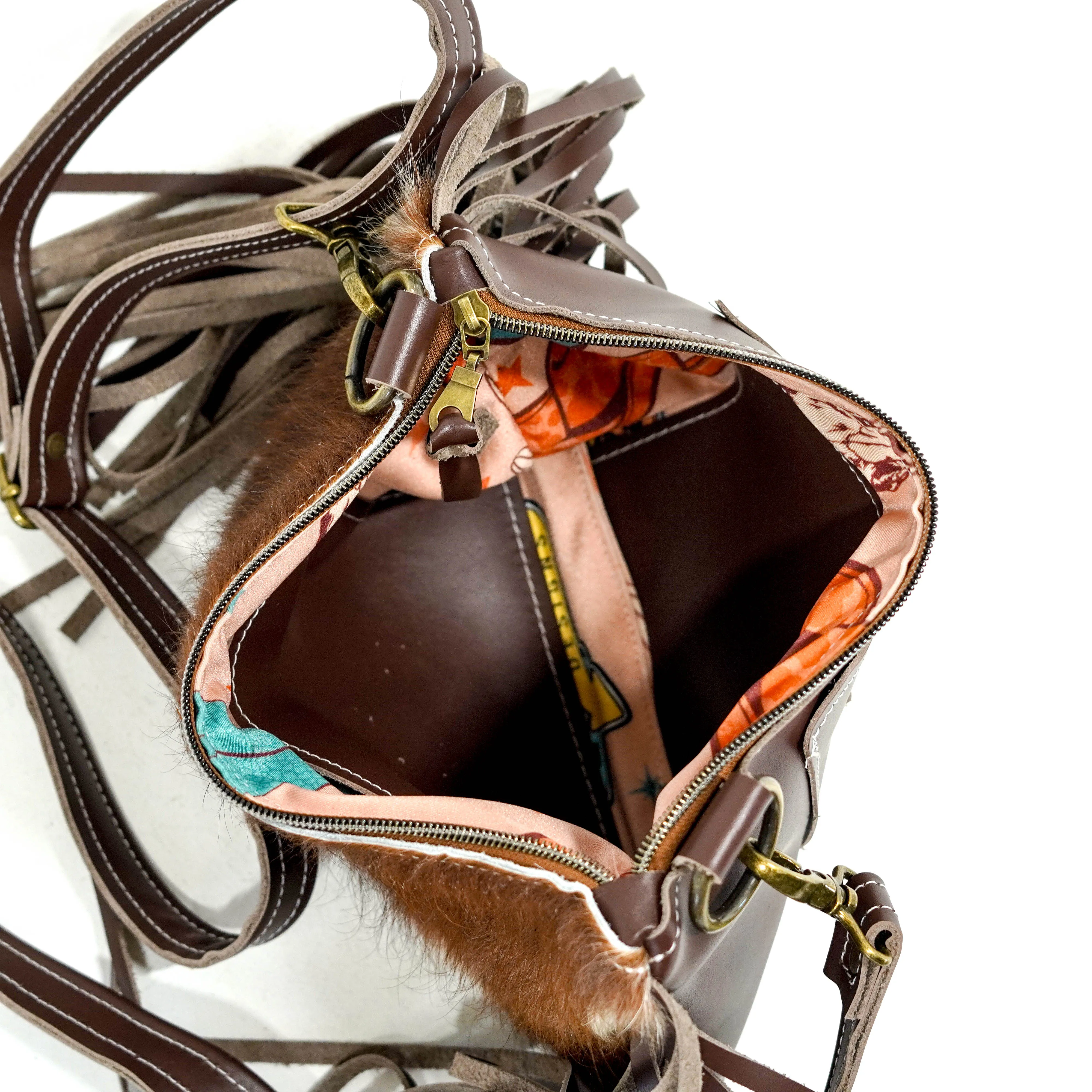 Patsy - Tricolor w/ Coffee Leather