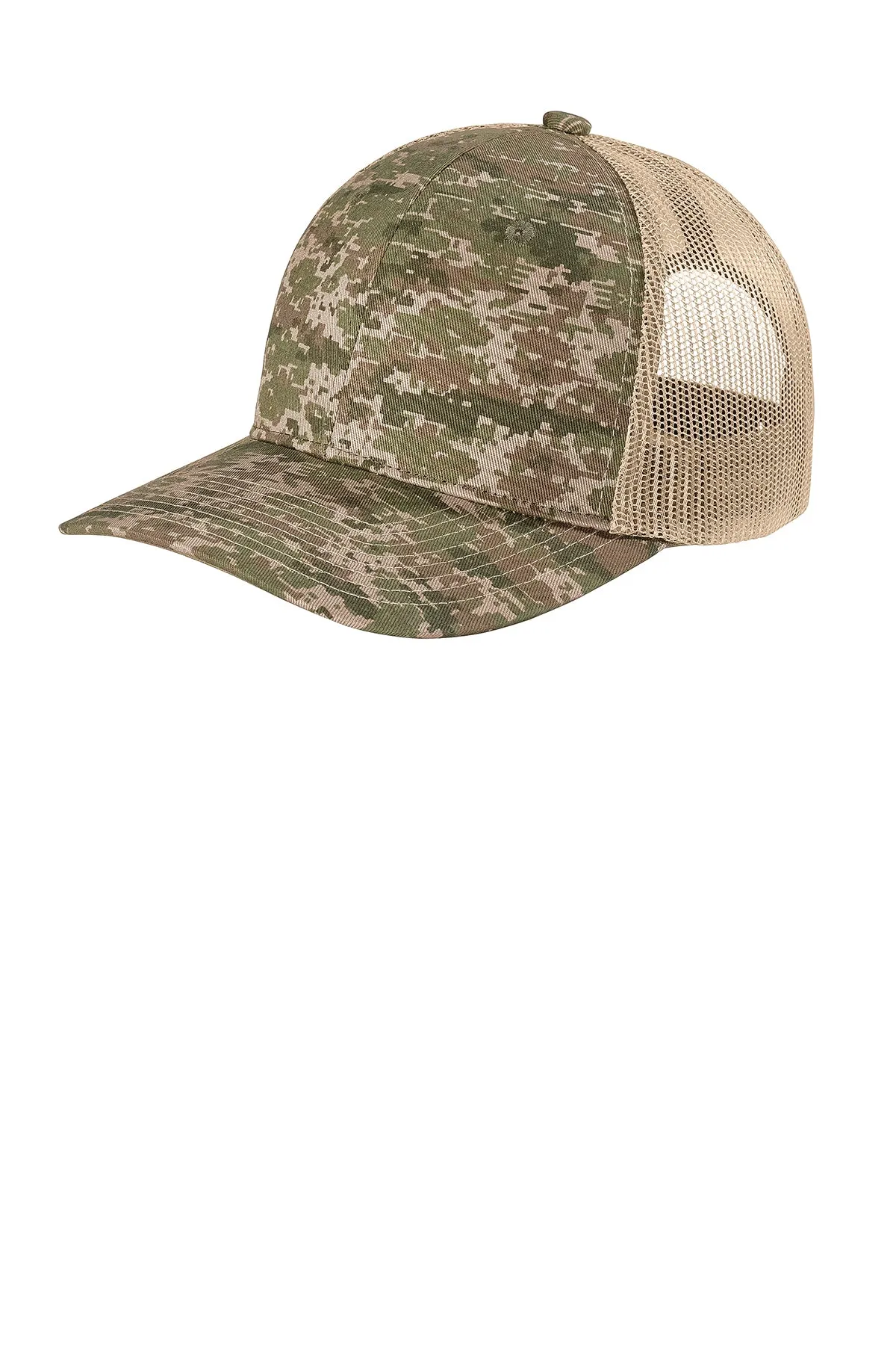 Patterned Snapback Trucker Cap