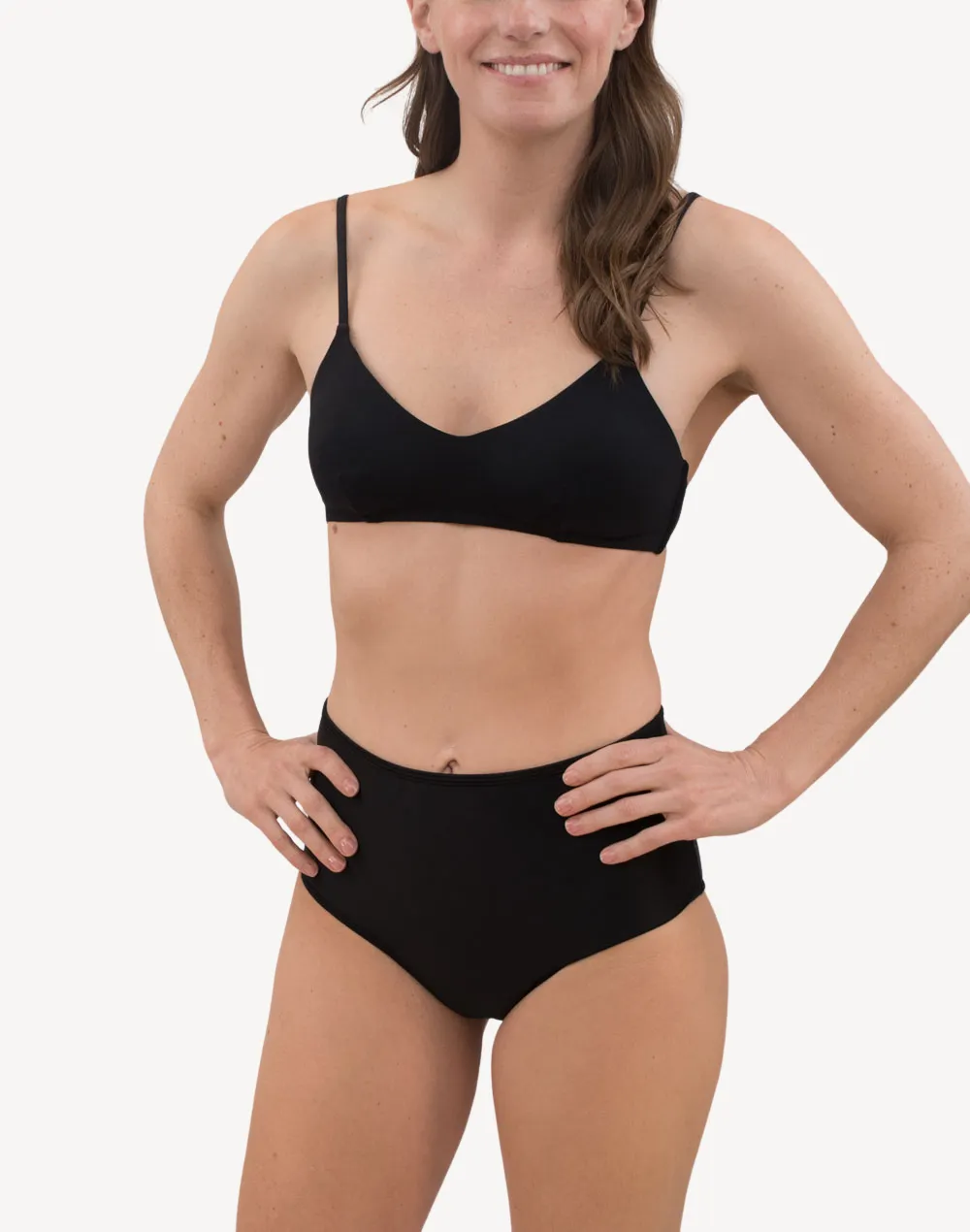 Period Swimwear High Waist Bikini Bottom