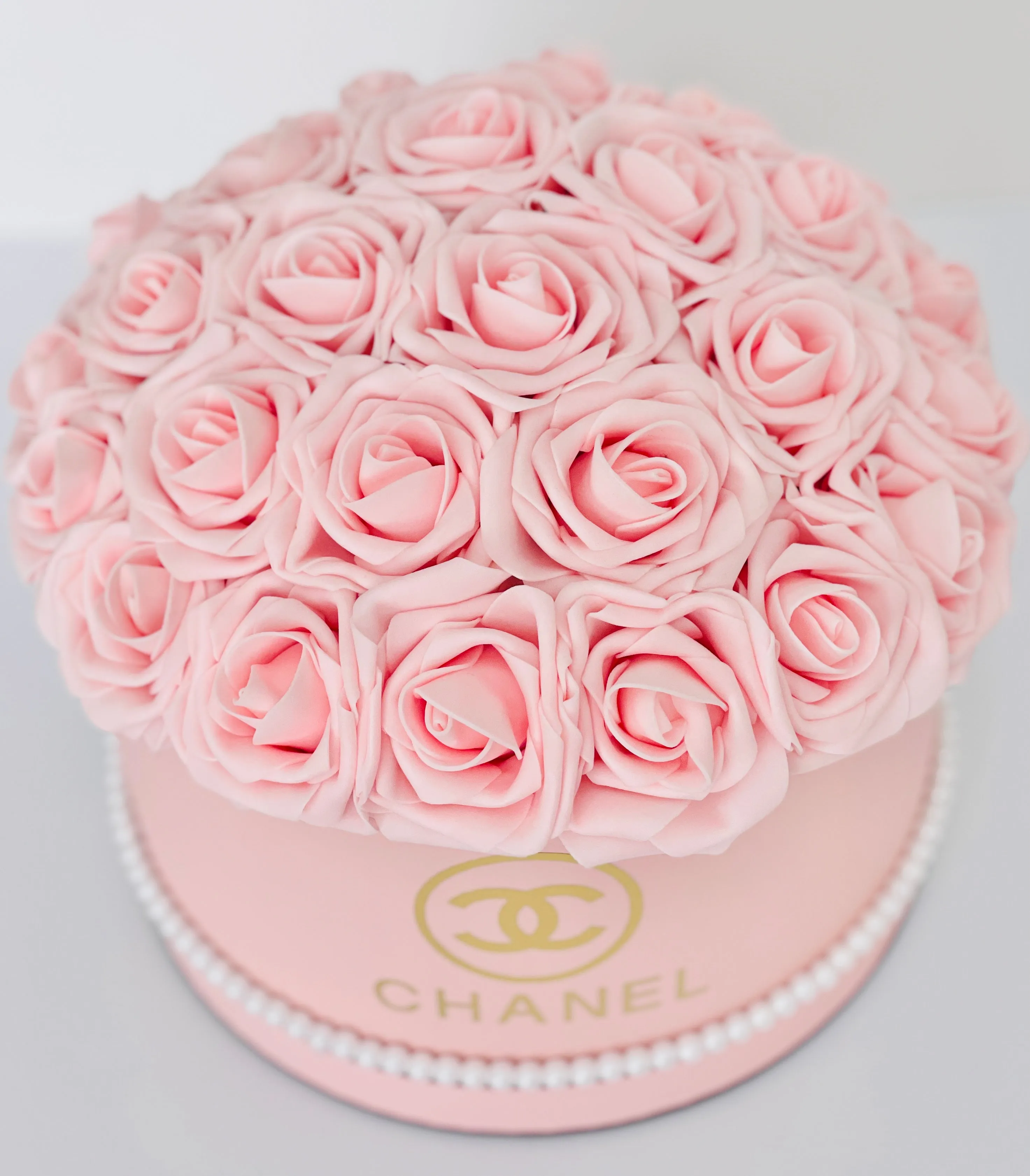 Pink Round Flower Box Bouquet