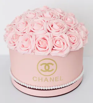 Pink Round Flower Box Bouquet