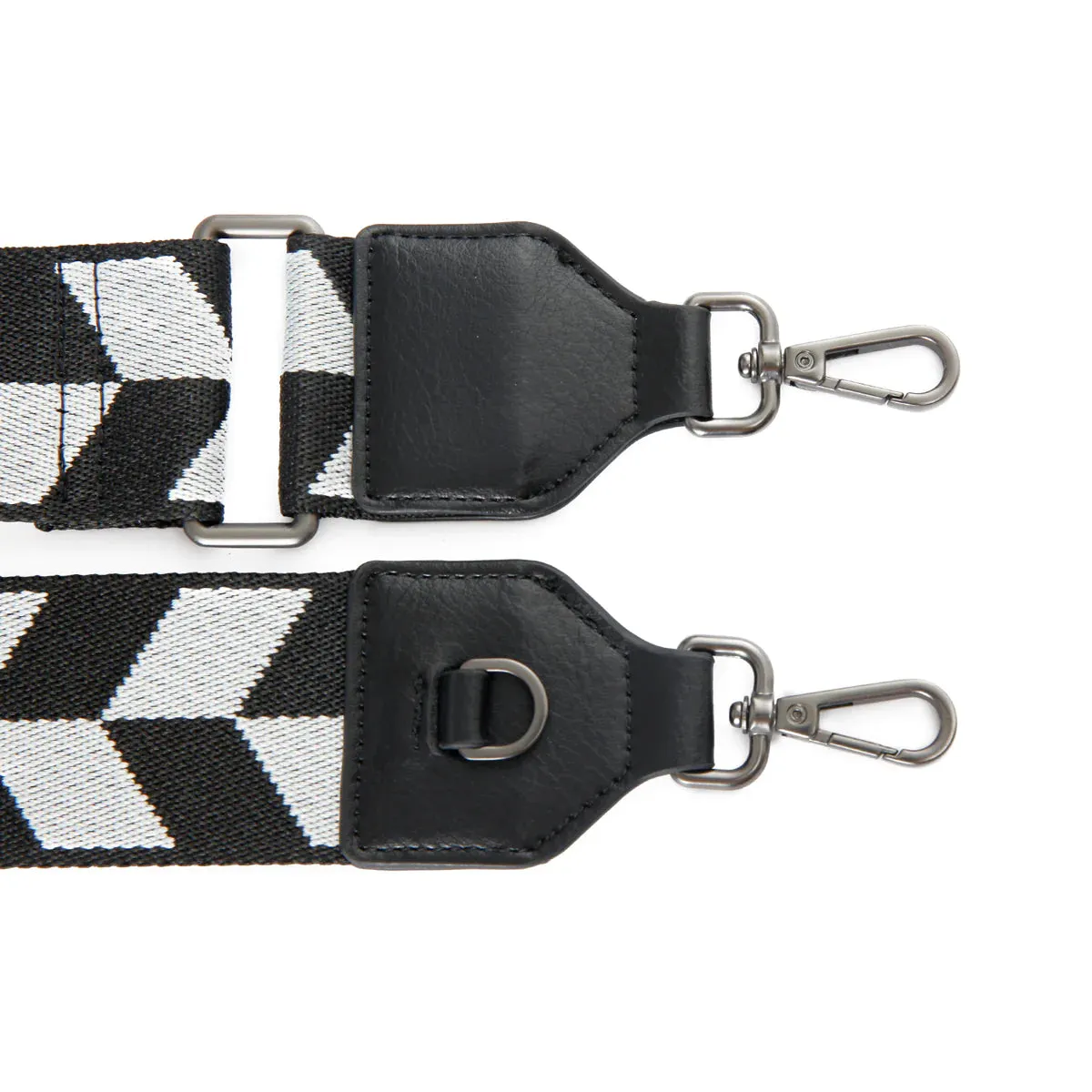 Pixie Mood Carly Strap - Black Chevron