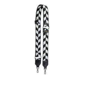 Pixie Mood Carly Strap - Black Chevron