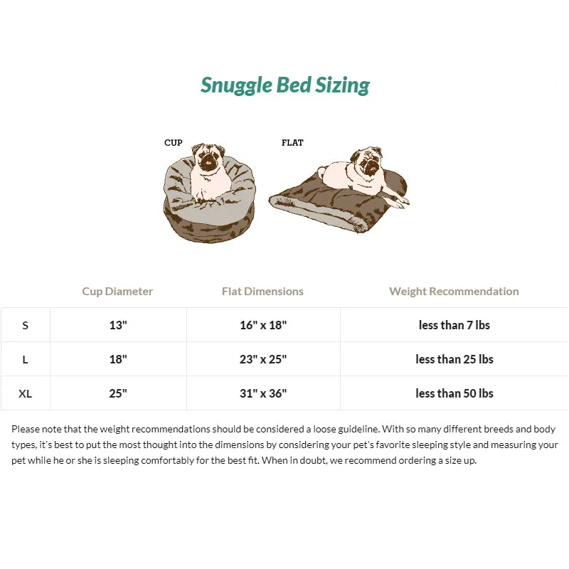 PLAY - Snuggle Bed - Leopard Brown