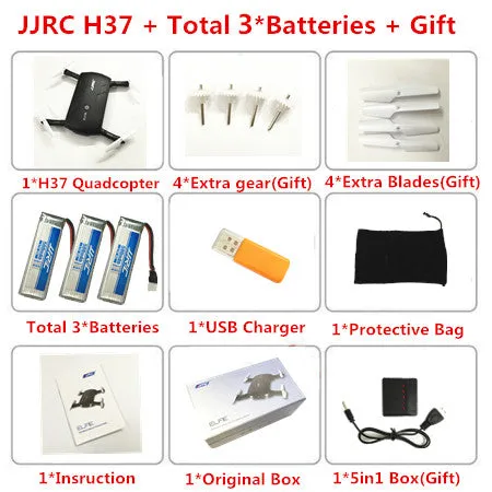 Pocket RC Mini Selfie Camera Drone Quadcopter Helicopter