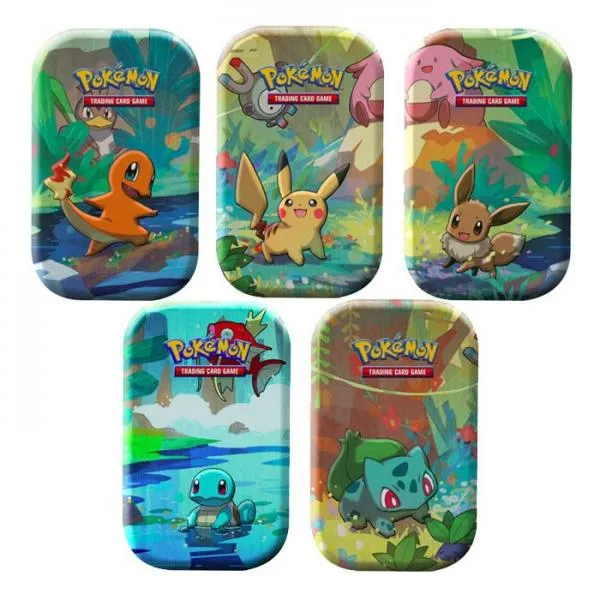 Pokemon TCG: Kanto Friends Mini Tin