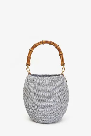 Pot de Miel w/ Bamboo Top Handle - Powder Blue