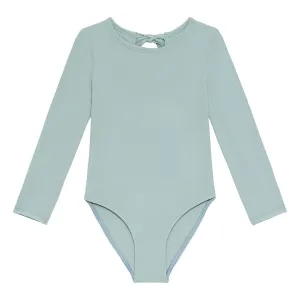 Powder Blue Mini Long Sleeve One-Piece