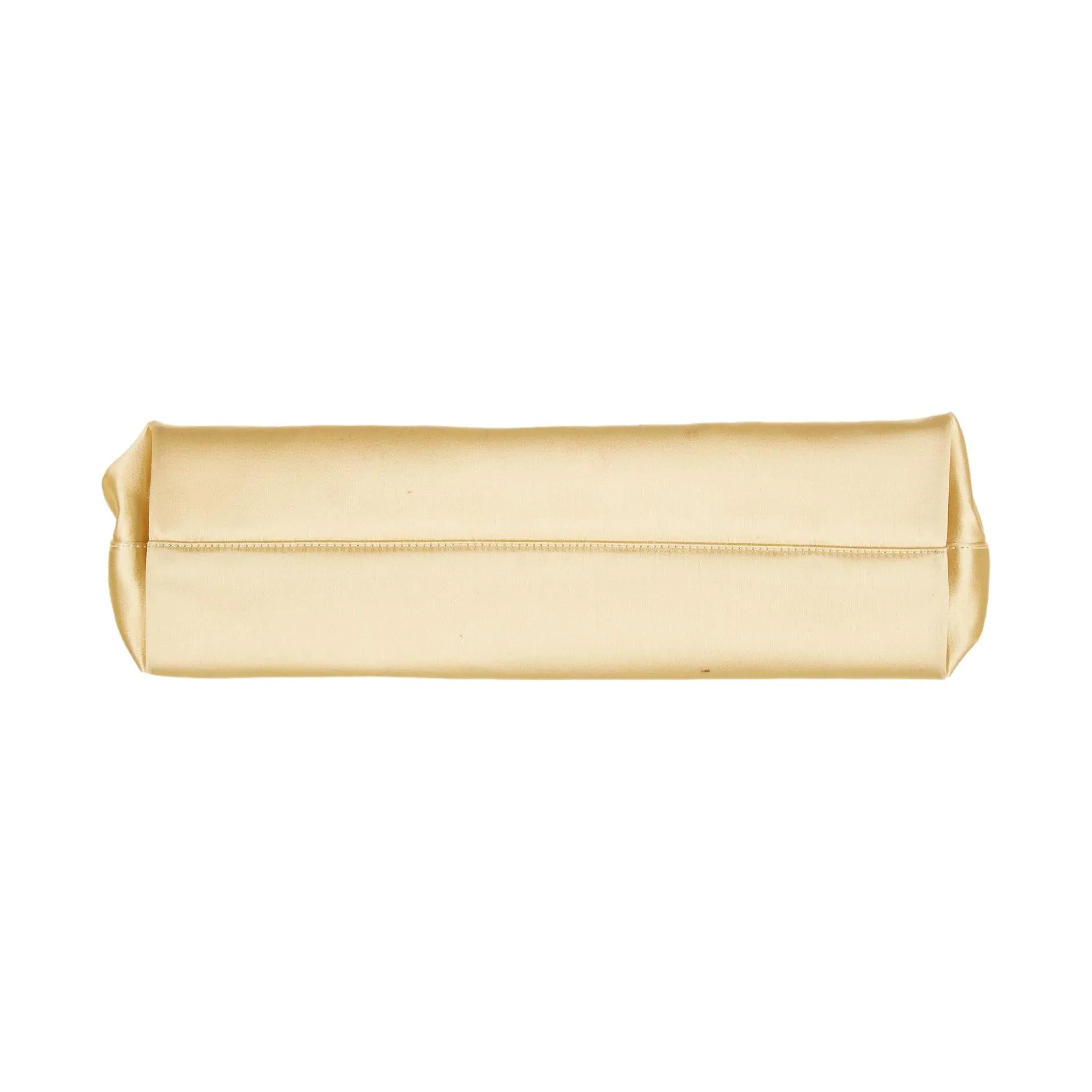 Prada Gold Satin Chain Bag