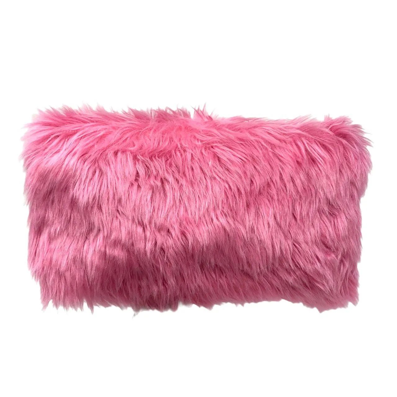Prada Pink Fuzzy Large Clutch